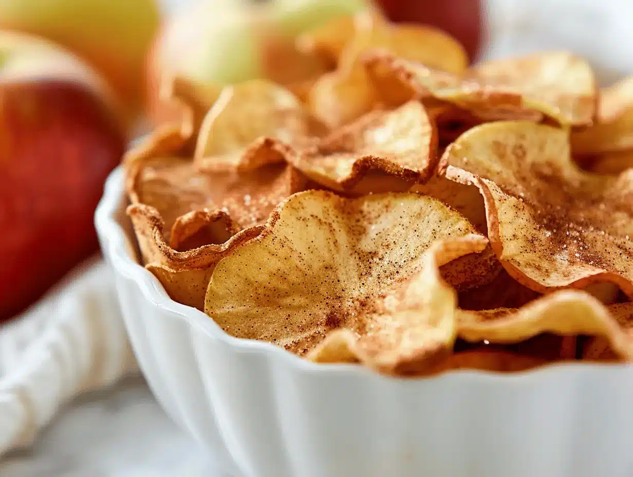 air fryer apple chips preparation steps