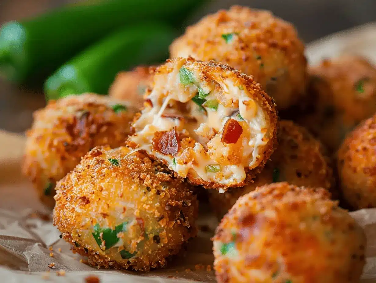 air fryer jalapeño popper cheese balls preparation steps