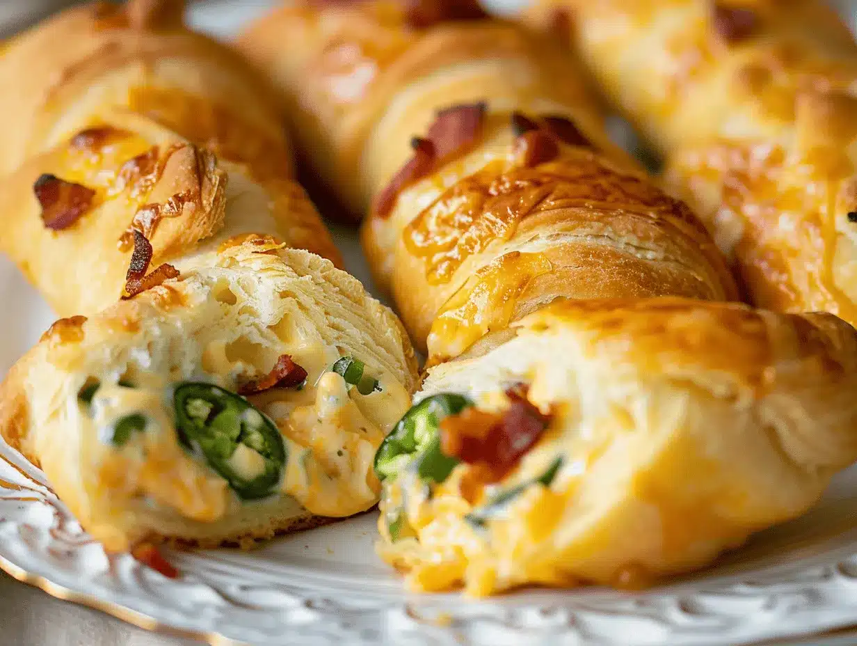 air fryer jalapeno popper crescent rolls preparation steps