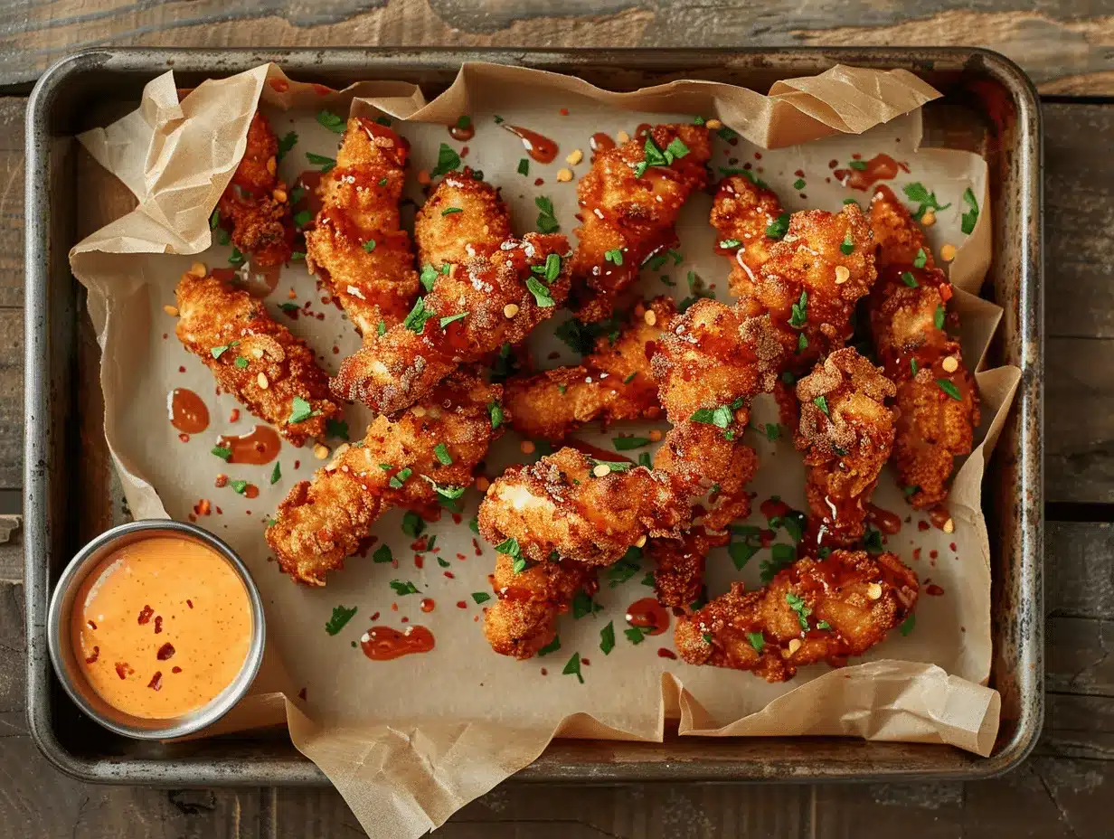 Bang Bang Chicken Tenders preparation steps