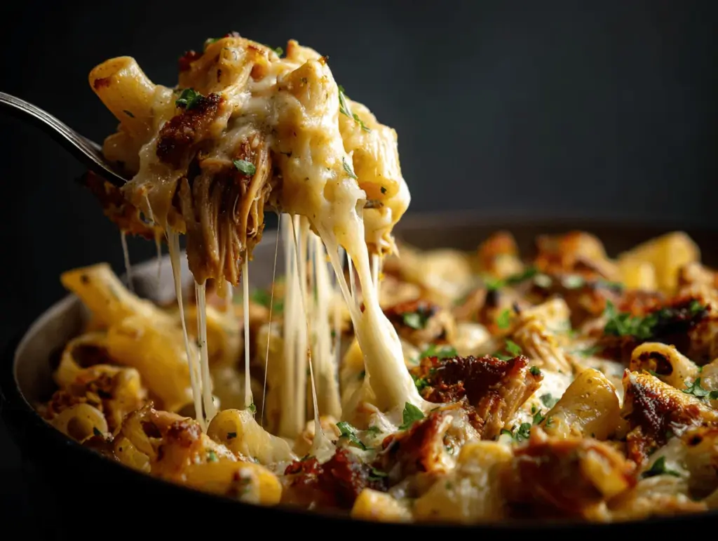 BBQ Chicken Bacon Ranch Mac and Cheese - featured image