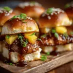 Brown Sugar Pineapple Chicken Sliders - featured image