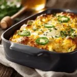cheesy jalapeño honey corn casserole - featured image