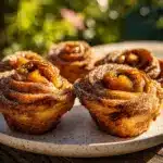 cinnamon apple pie cruffins - featured image