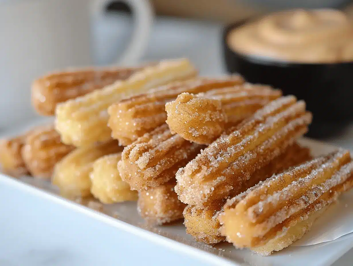 cinnamon sugar churro bites preparation steps