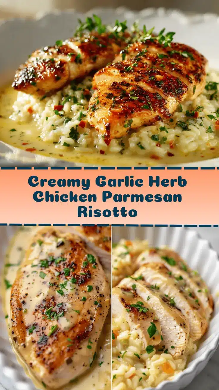 creamy garlic herb chicken recipe