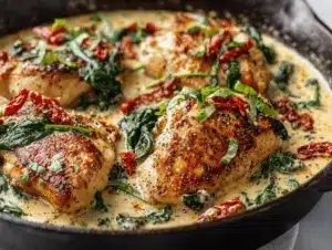 creamy Tuscan chicken skillet - featured image