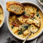 creamy Tuscan chicken stew - featured image