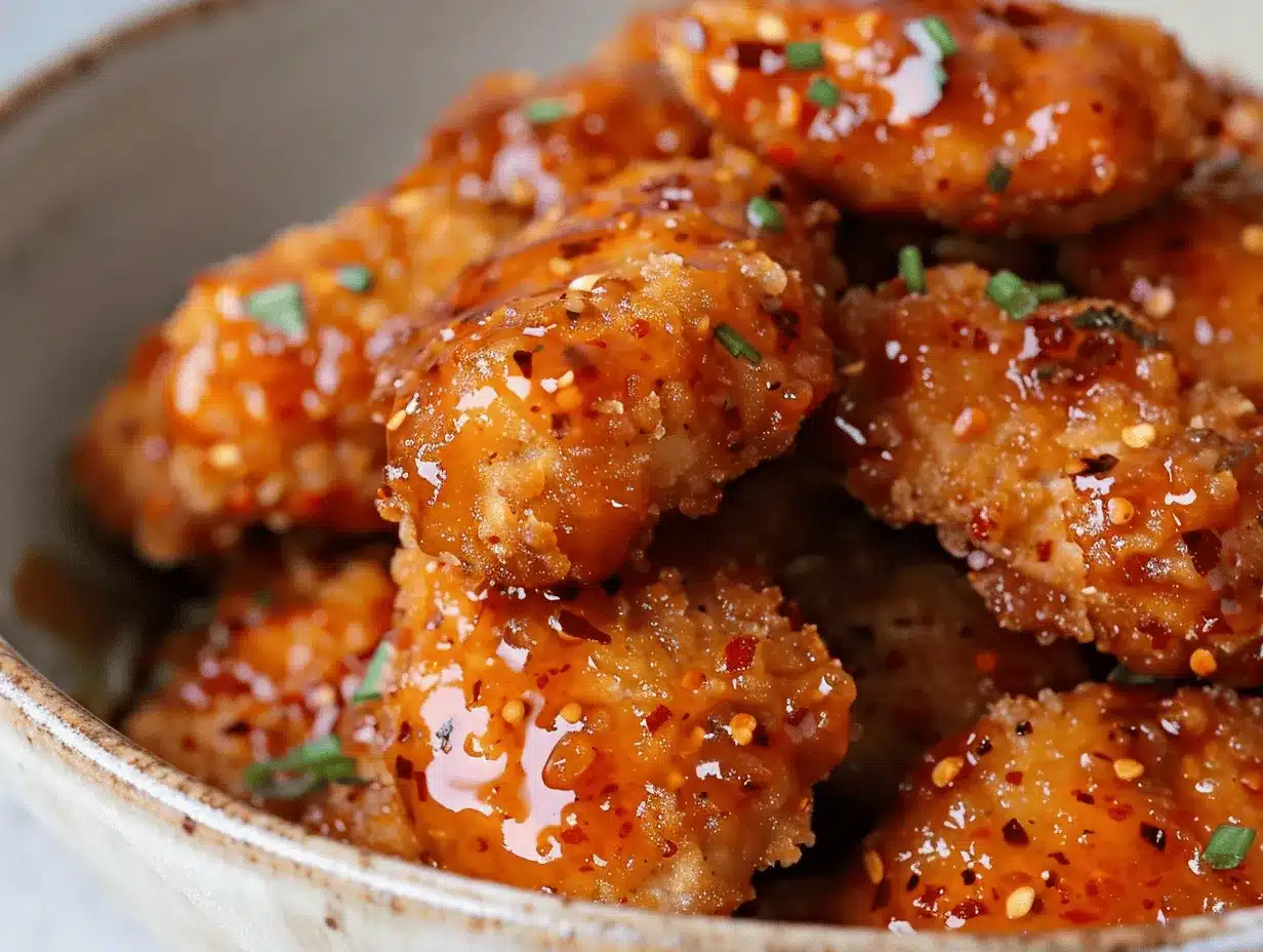crispy baked orange chicken bites preparation steps