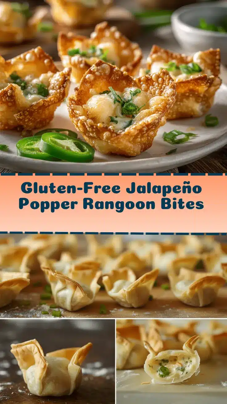 gluten-free jalapeño popper rangoon bites recipe