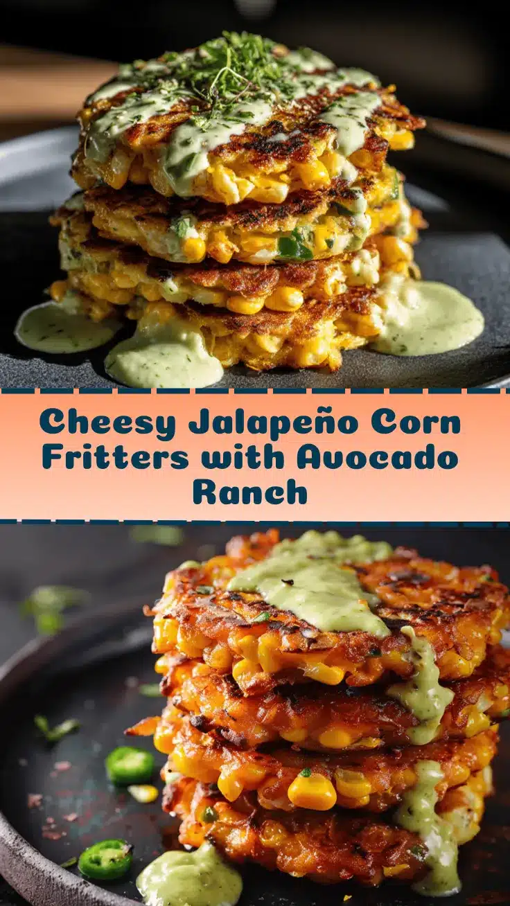 Jalapeño Cheddar Corn Fritters recipe