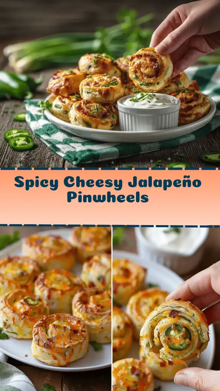 Jalapeño Popper Pinwheels recipe