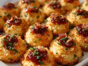 jalapeño popper thumbprint bites - featured image