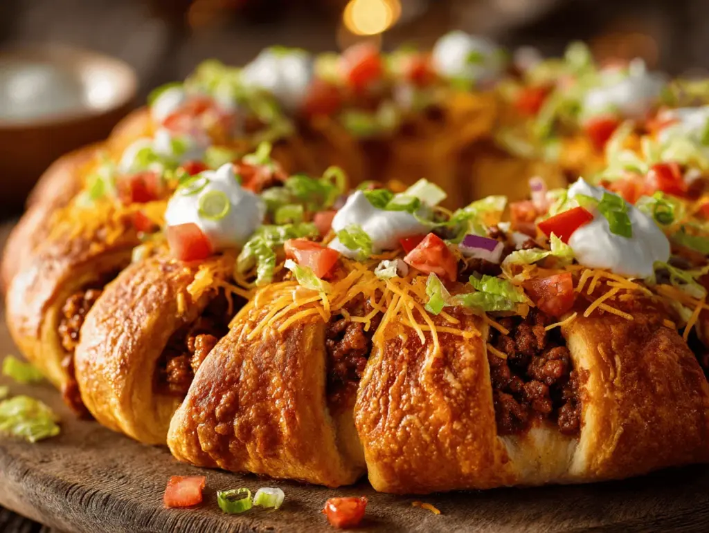 loaded taco crescent ring - featured image