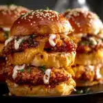 Nashville hot honey chicken sliders - featured image