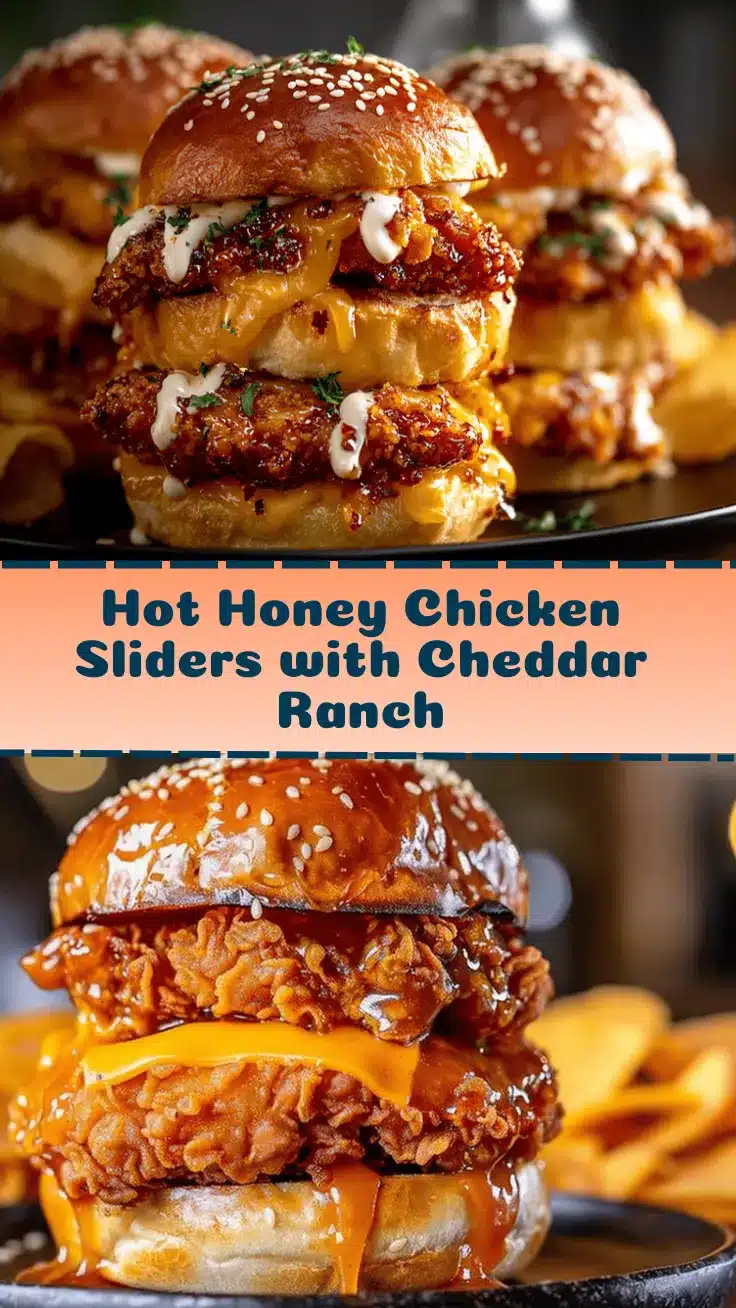 Nashville hot honey chicken sliders recipe