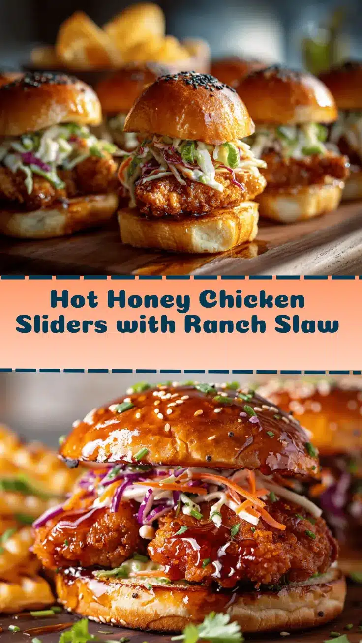 Nashville hot honey chicken sliders recipe