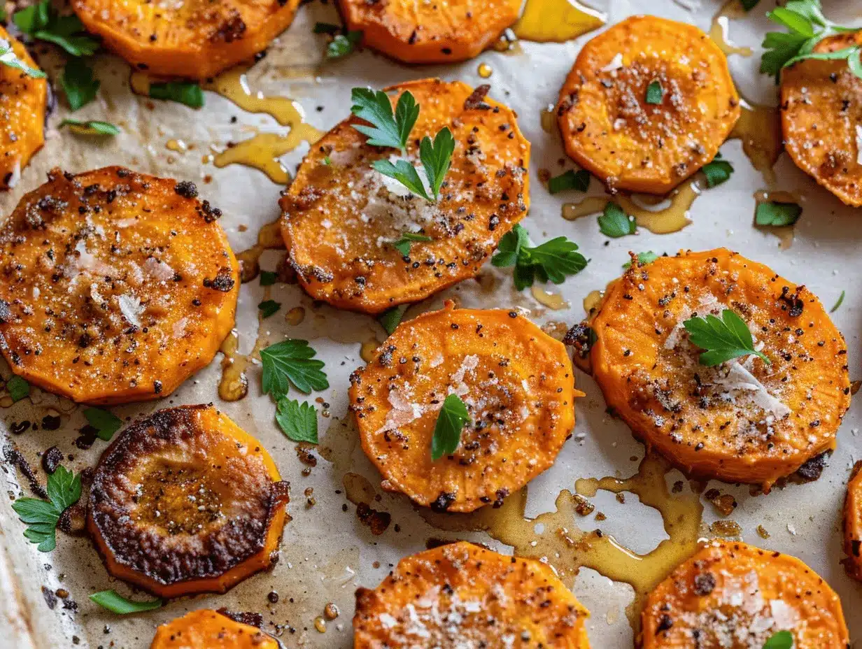 Parmesan Garlic Smashed Carrots preparation steps