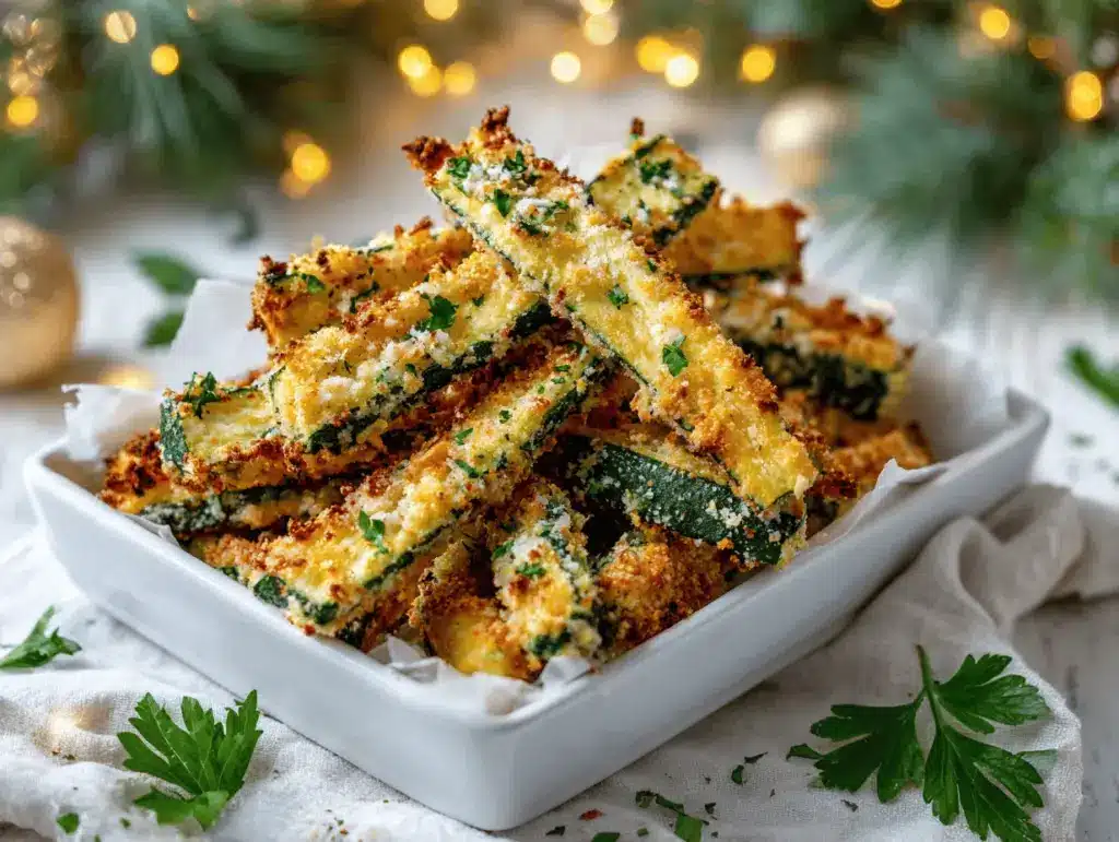 Parmesan ranch zucchini fries - featured image