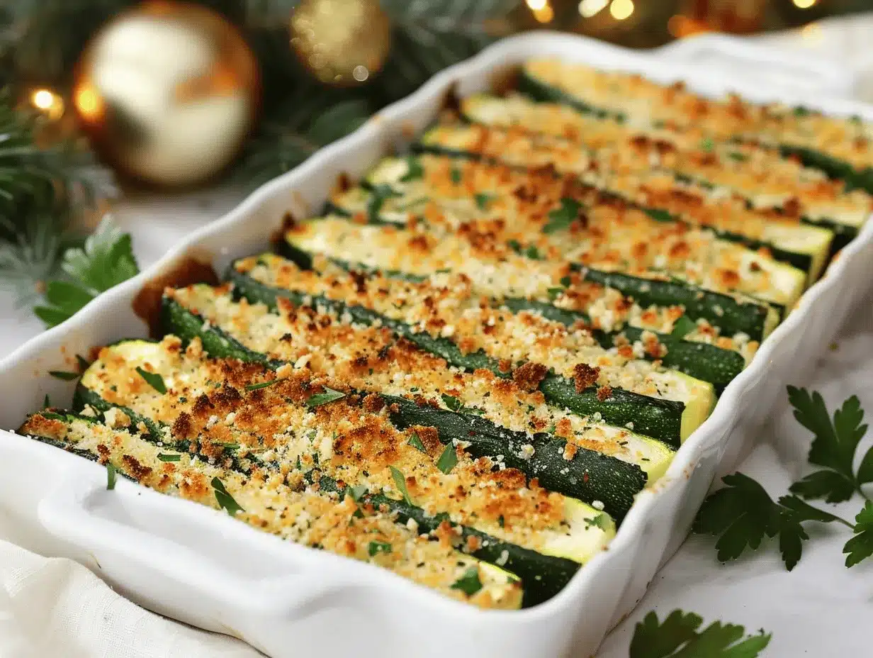 Parmesan ranch zucchini fries preparation steps