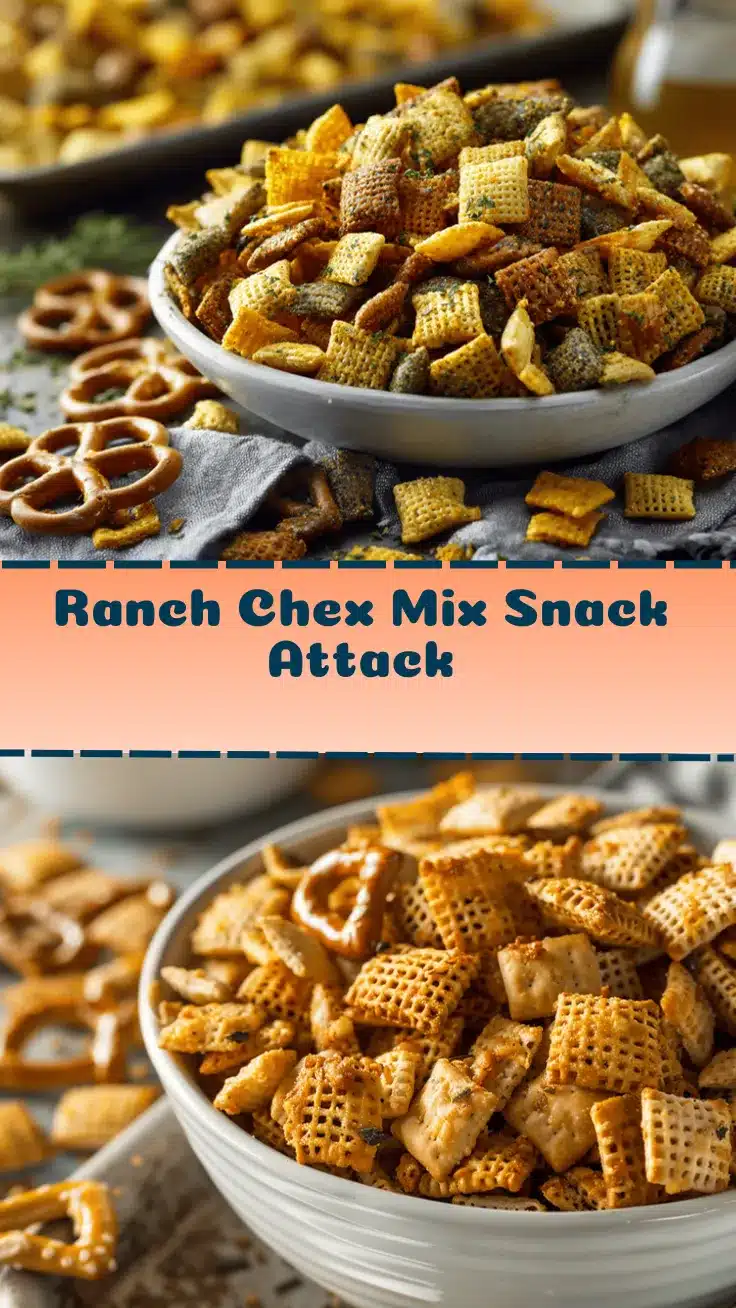 ranch seasoned Chex Mix recipe