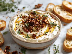 whipped ricotta dip - featured image