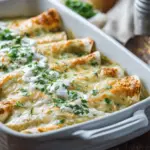 white chicken enchiladas - featured image
