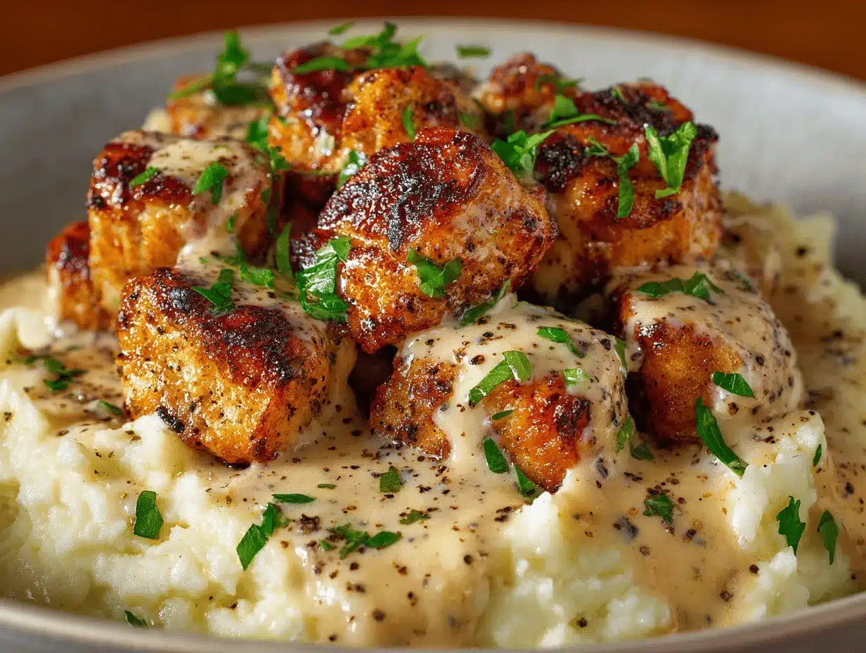 air fryer chicken bites preparation steps