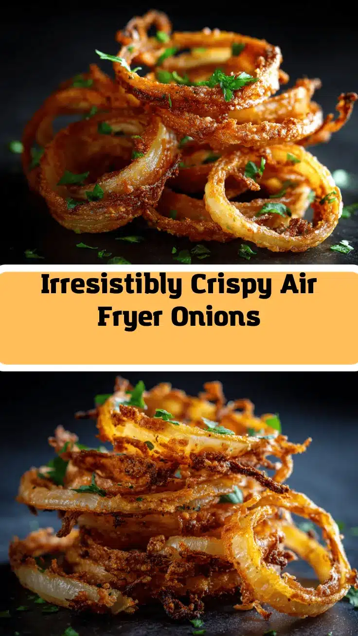 air fryer crispy onions recipe