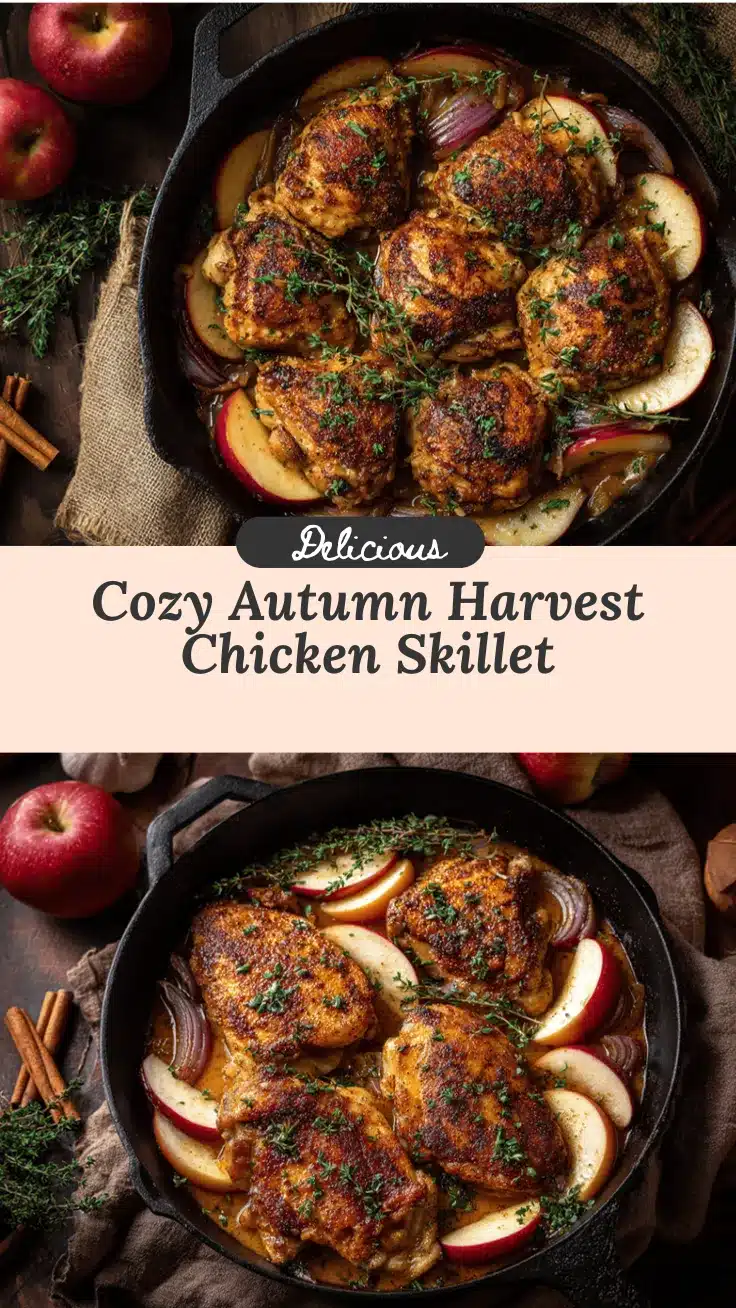 autumn harvest chicken skillet recipe