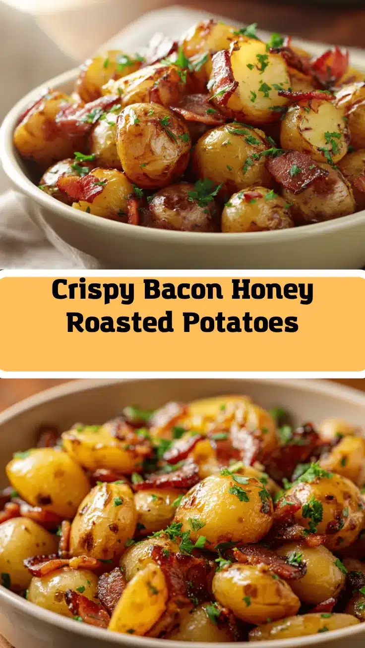 bacon honey roasted potatoes recipe