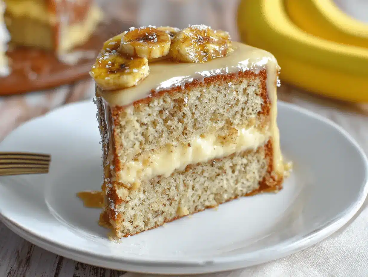 banana cake recipe preparation steps