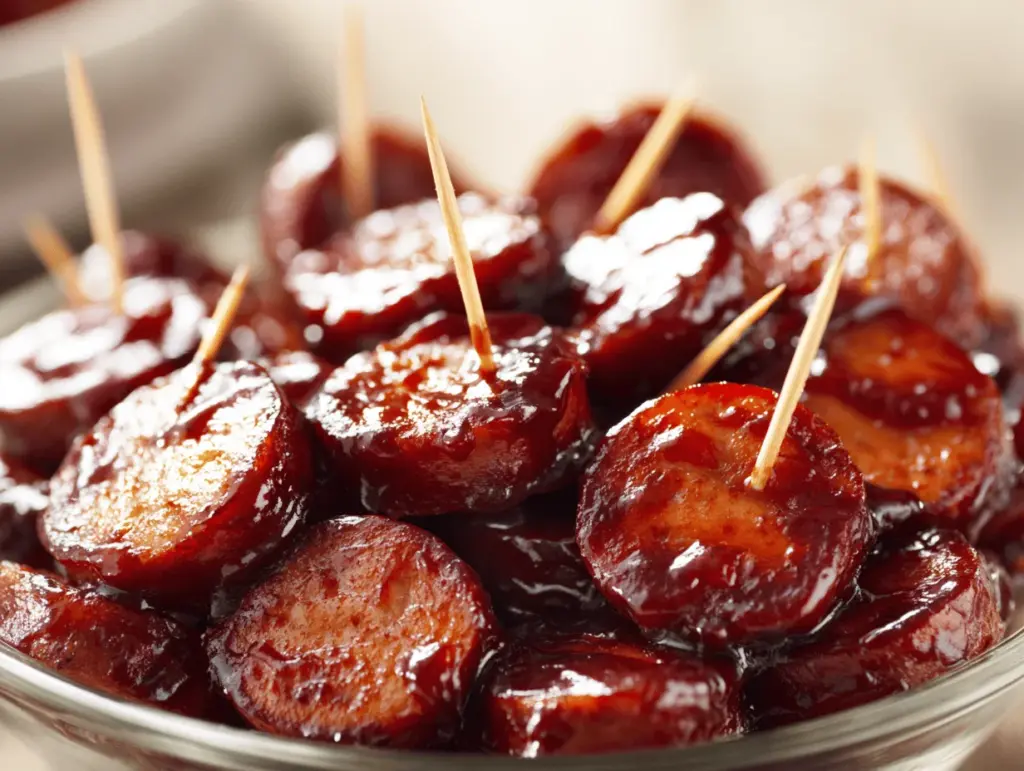BBQ Sausage Bites - featured image