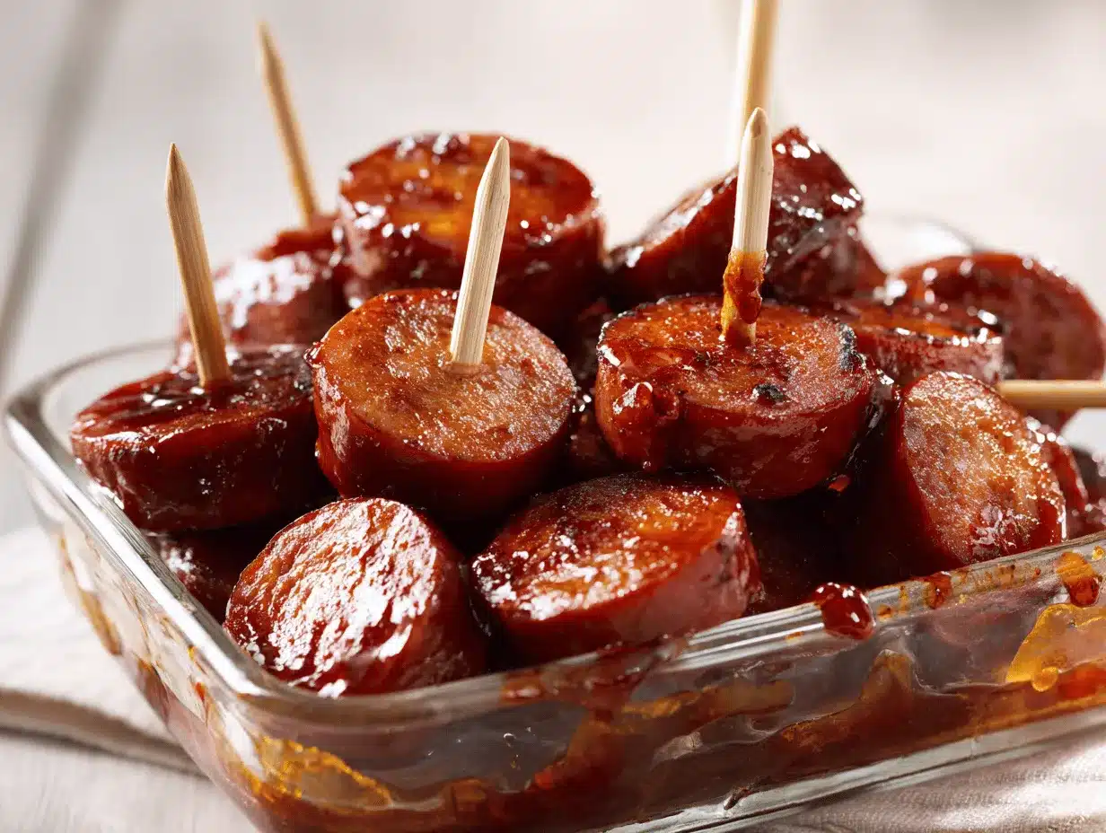 BBQ Sausage Bites preparation steps