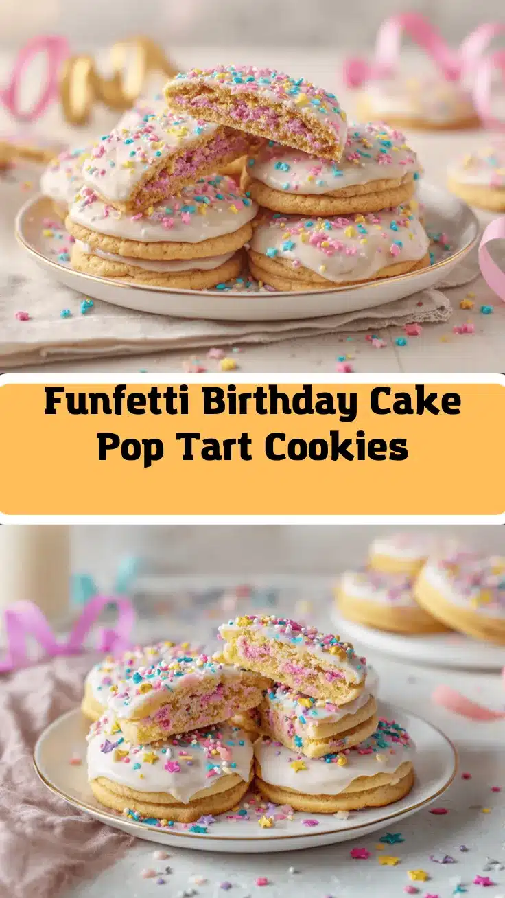 birthday cake pop tart sugar cookies recipe