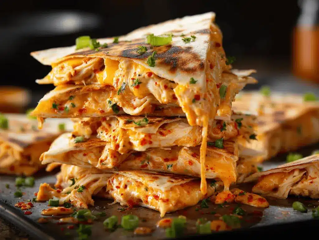 Buffalo Ranch Cheesy Chicken Wraps - featured image