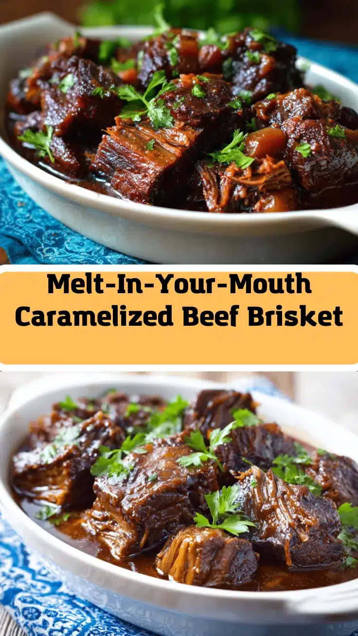caramelized pulled beef brisket recipe