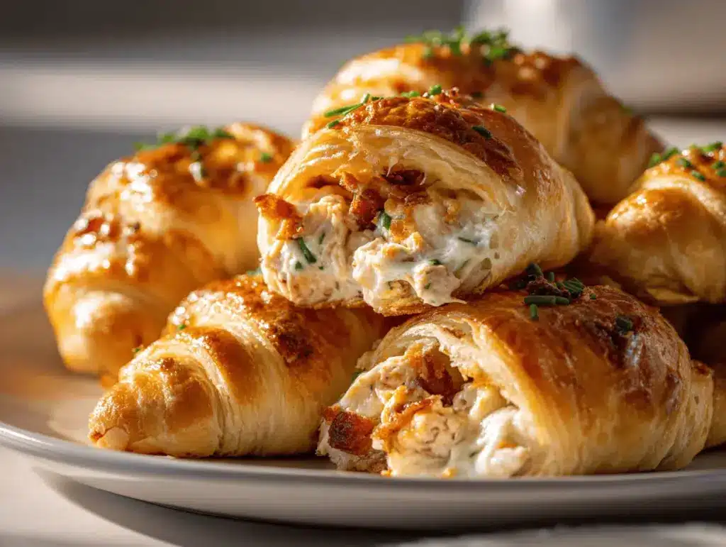 Cheesy Chicken Bacon Ranch Crescent Bites - featured image