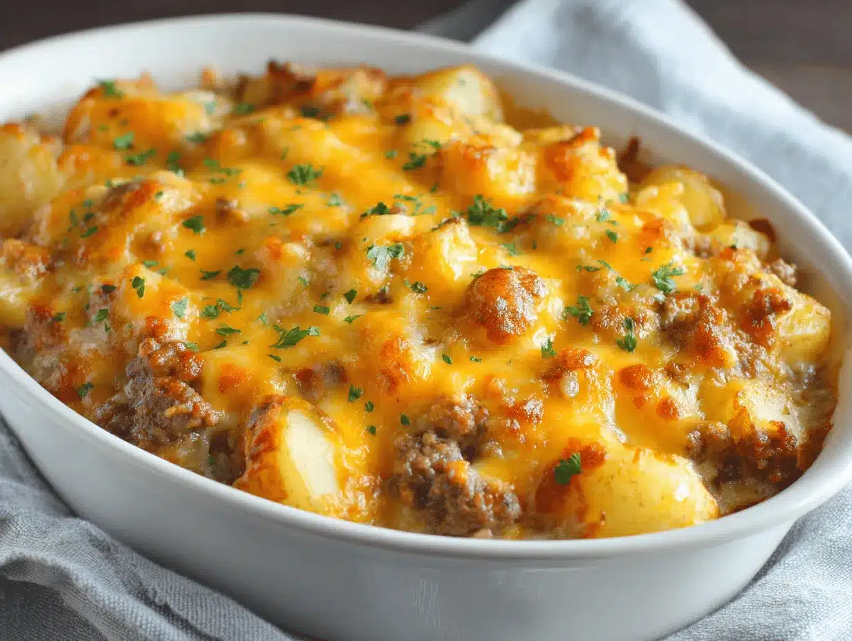 cheesy hobo casserole preparation steps