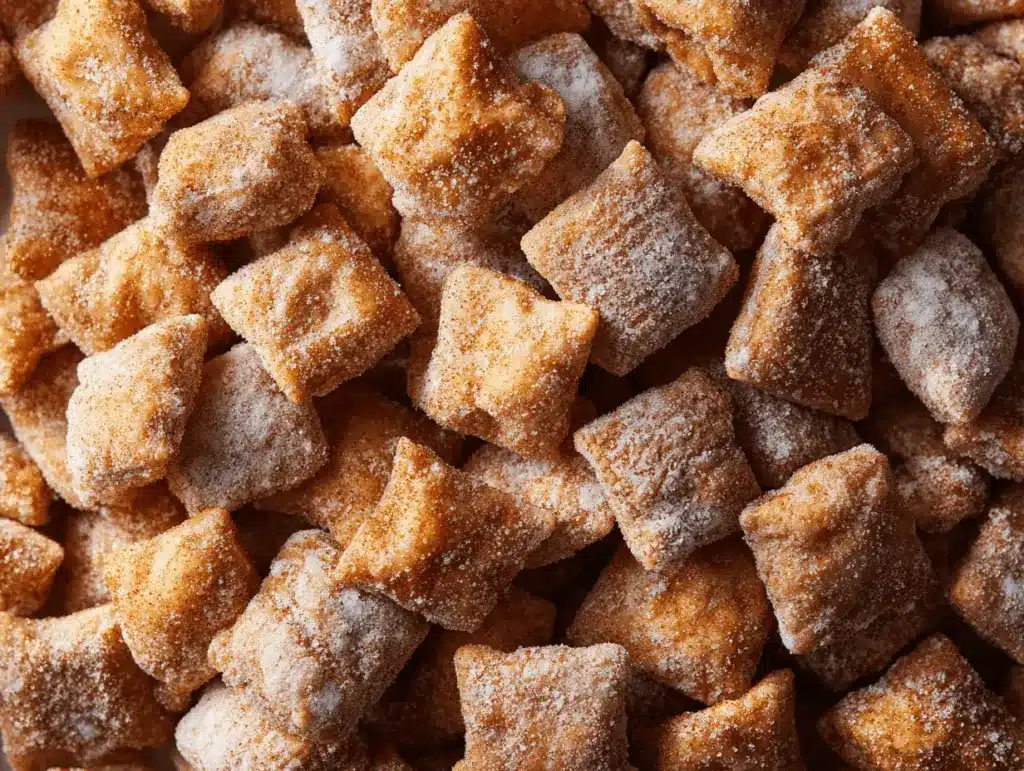 churro snickerdoodle puppy chow - featured image