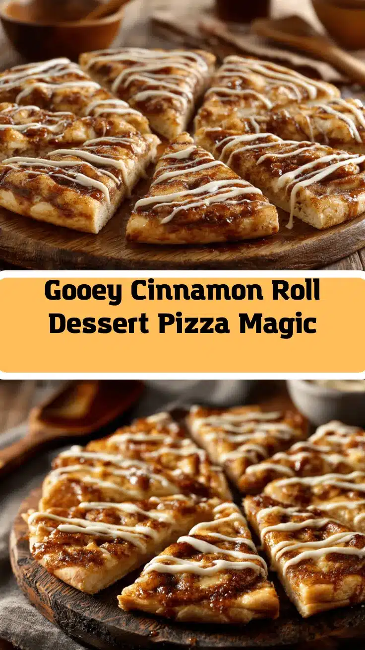 cinnamon roll dessert pizza recipe