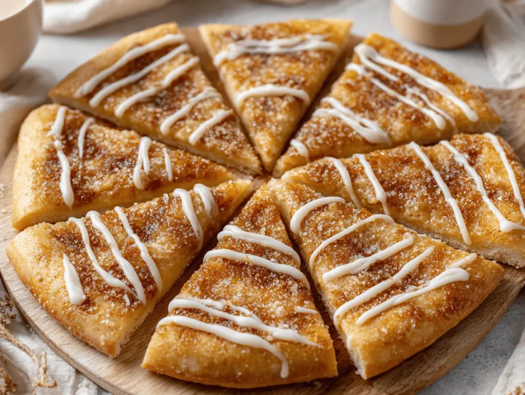 cinnamon sugar pizza - featured image
