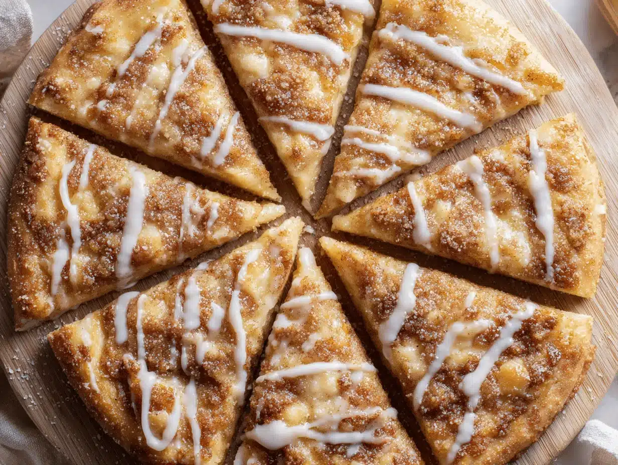 cinnamon sugar pizza preparation steps