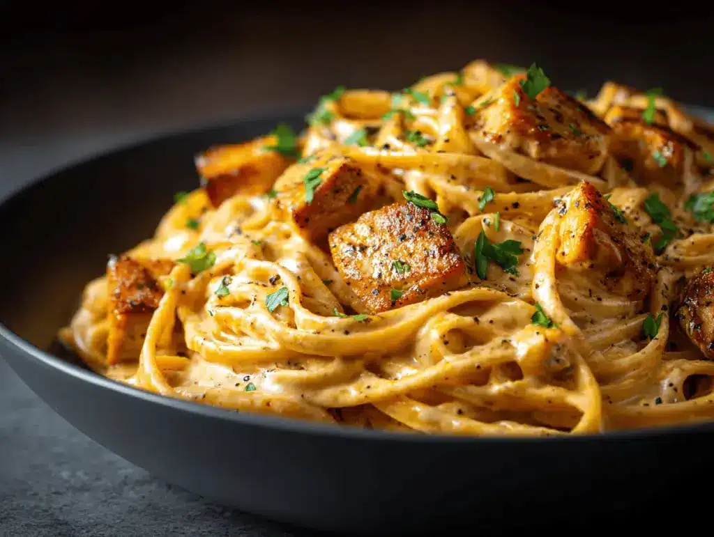 Cowboy Chicken Linguine - featured image