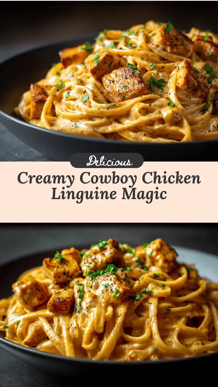 Cowboy Chicken Linguine recipe