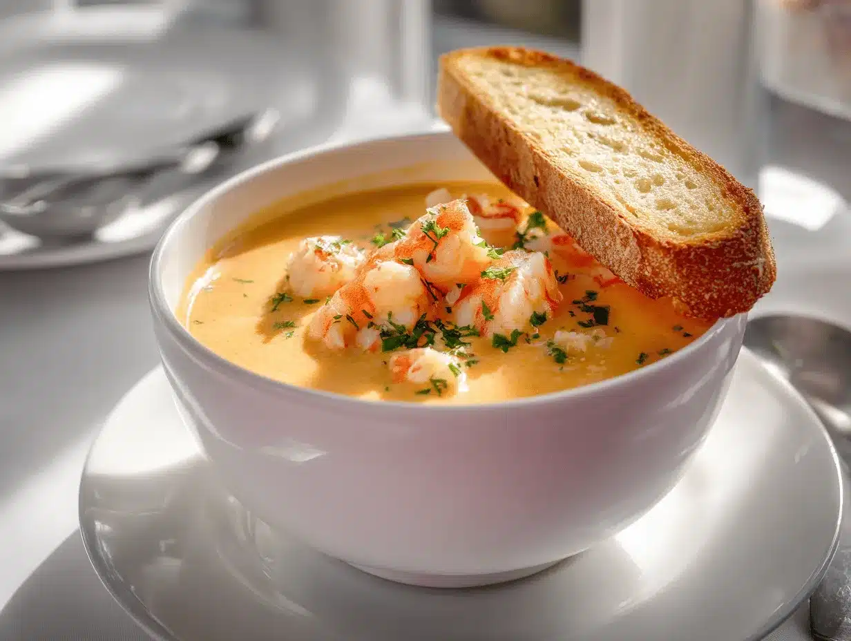 crab and shrimp bisque preparation steps