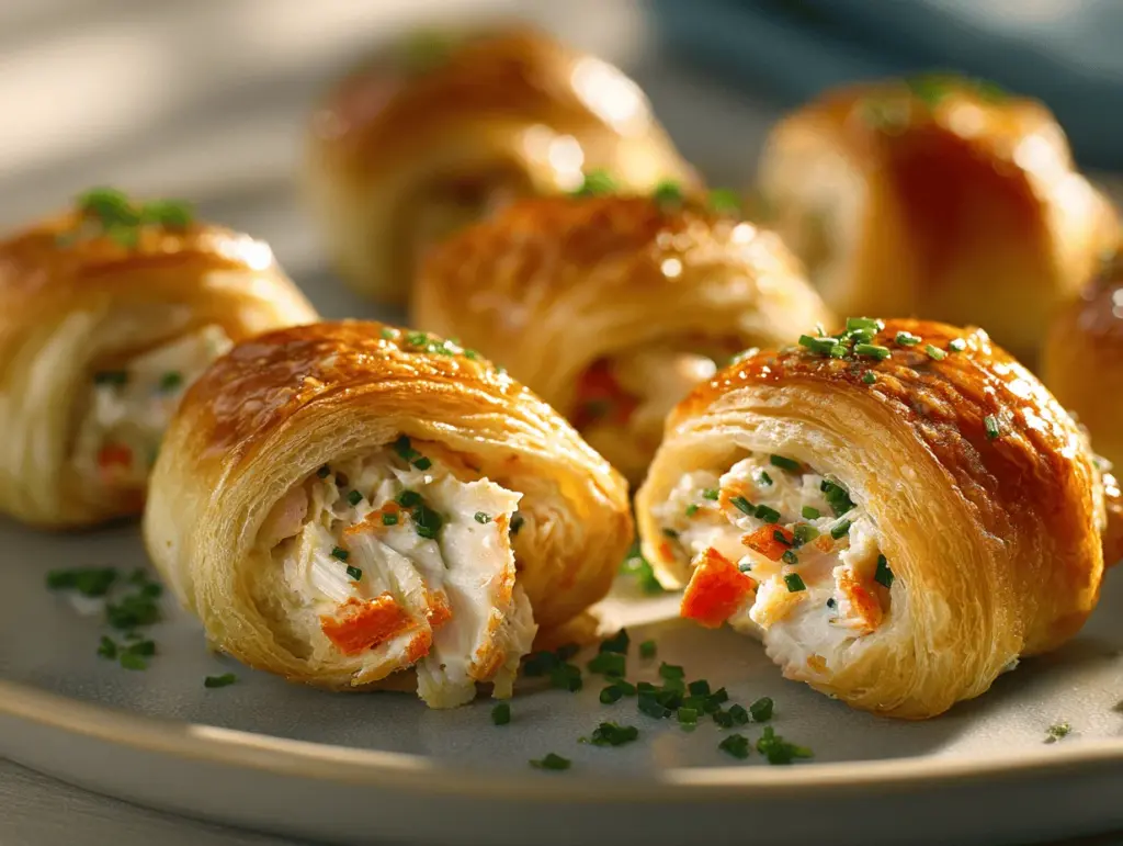 crab crescent bites - featured image
