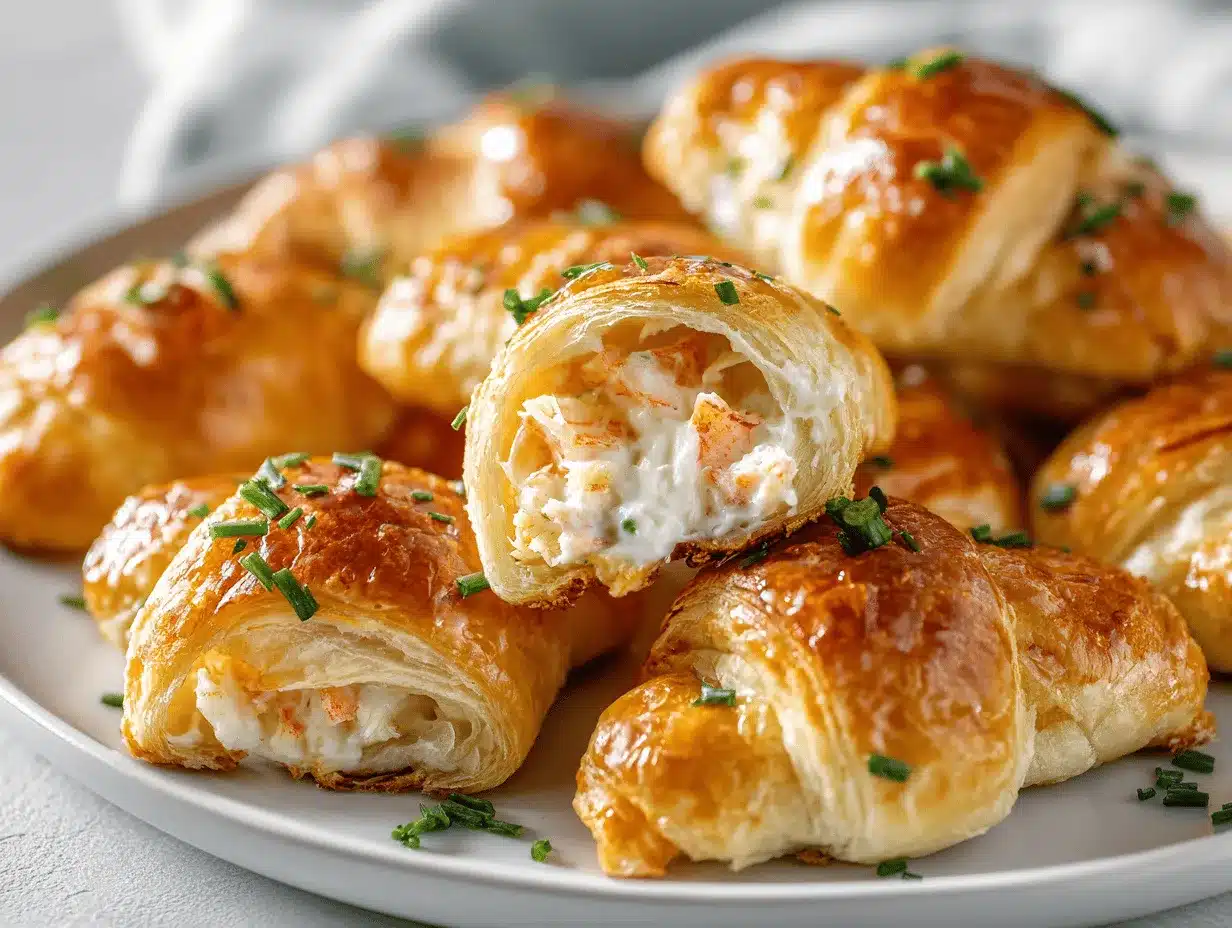 crab crescent bites preparation steps
