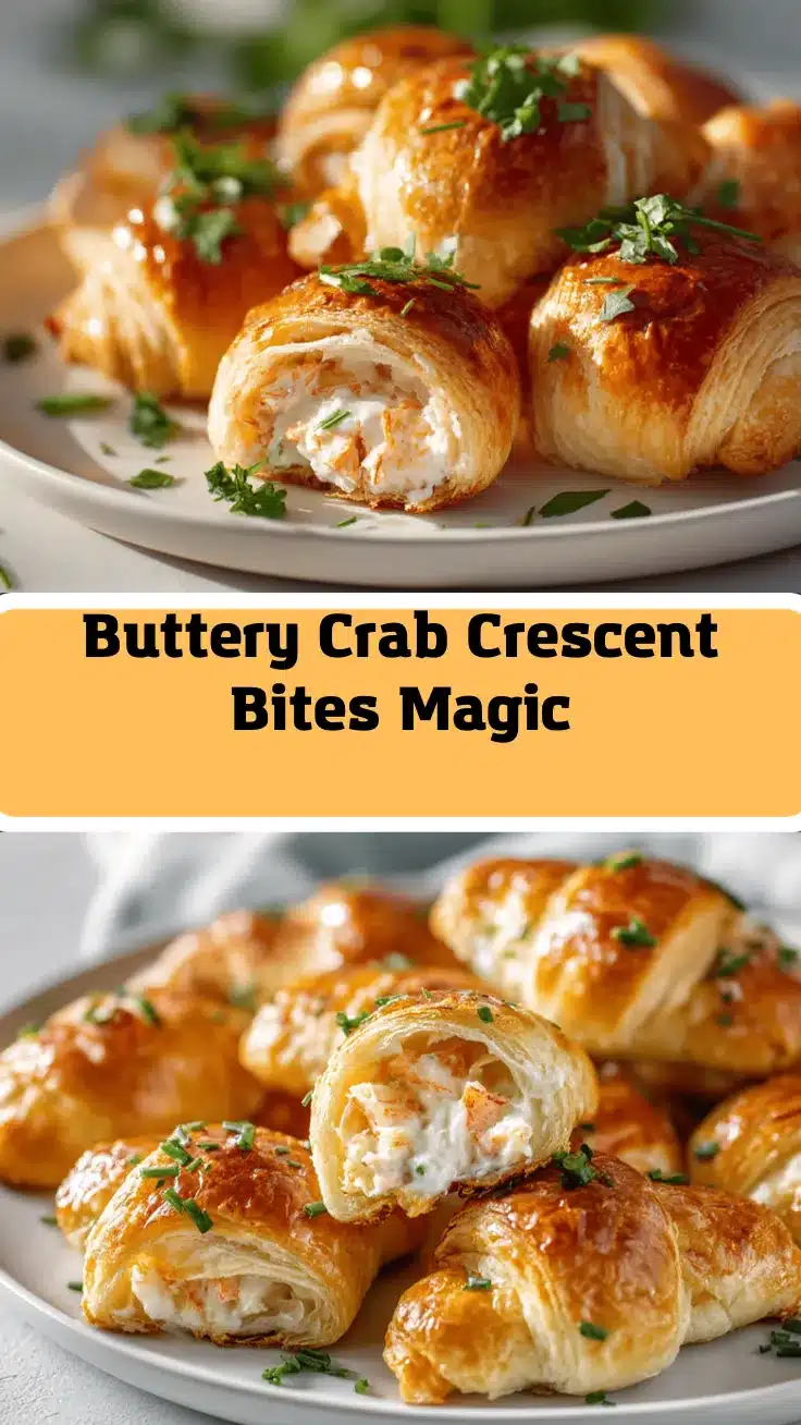 crab crescent bites recipe