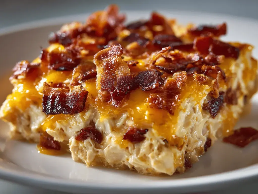 crack chicken casserole - featured image